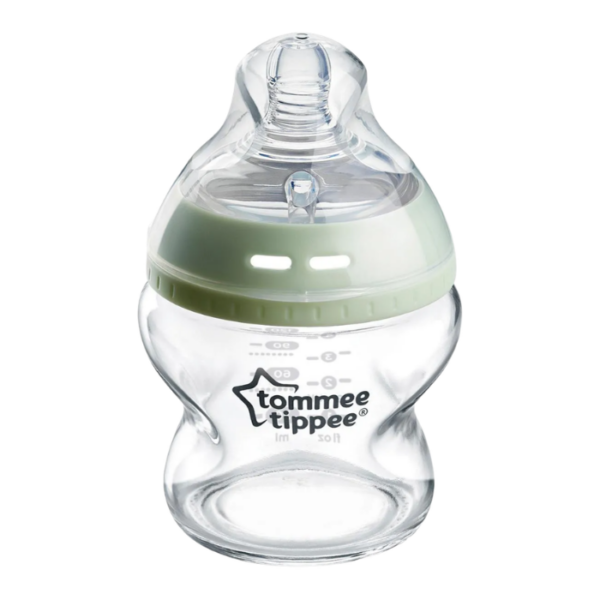 Tommee Tippee Closer To Nature Glass Feeding Bottle Slow Flow