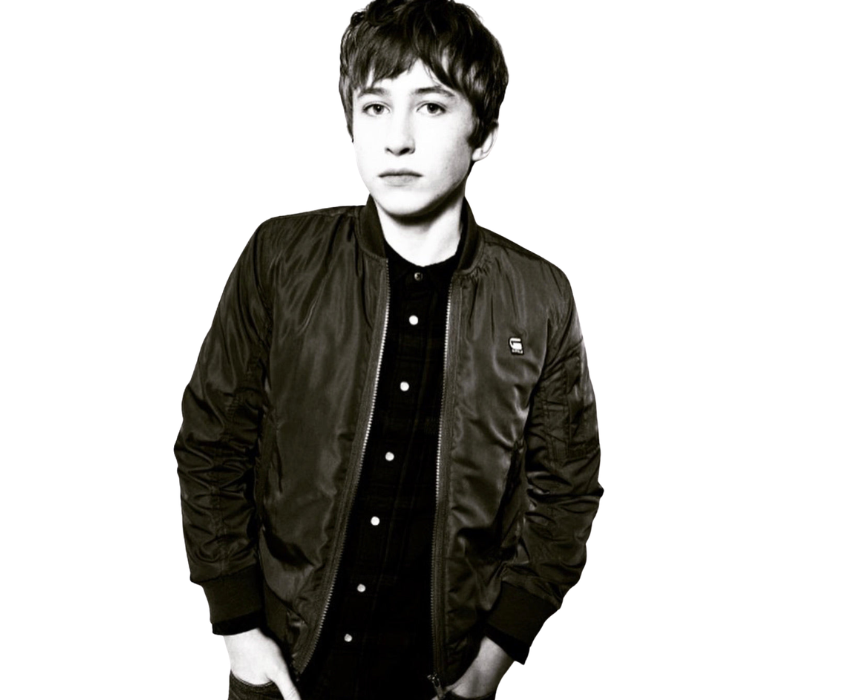 9 Mens Black Bomber Jacket - Image 1