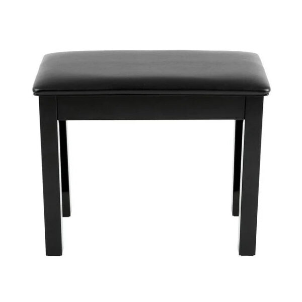 Piano Padded Bench, Black
