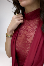 Amore Dress in Burgundy - Image 