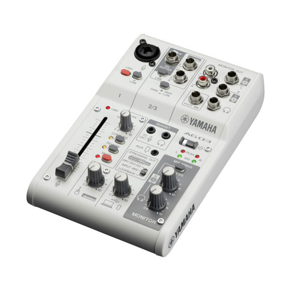 Yamaha AG03MK2 3-Channel Live Streaming Loopback Audio interface