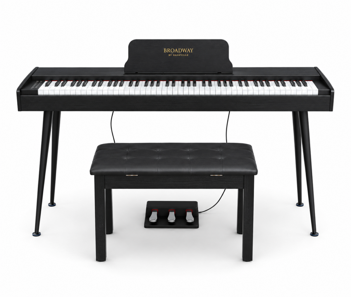 BroadwaybyNashville-SonataBlackmain Broadway by Nashville - Sonata Digital Piano - Black