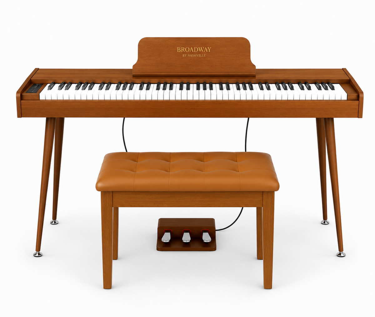BroadwaybyNashville-SonataBrownmain Broadway by Nashville – Sonata Digital Piano - Brown