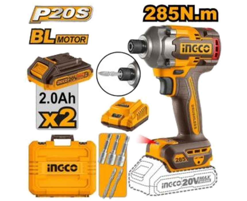 Brushless_Impact_Driver_INGCO_20V_860x700 Brushless Impact Driver INGCO 20V - Image 1