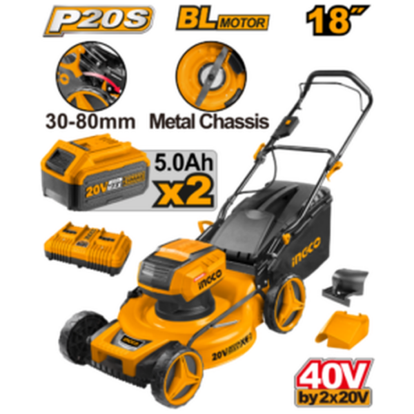 Cordless Lawn Mower INGCO 40V