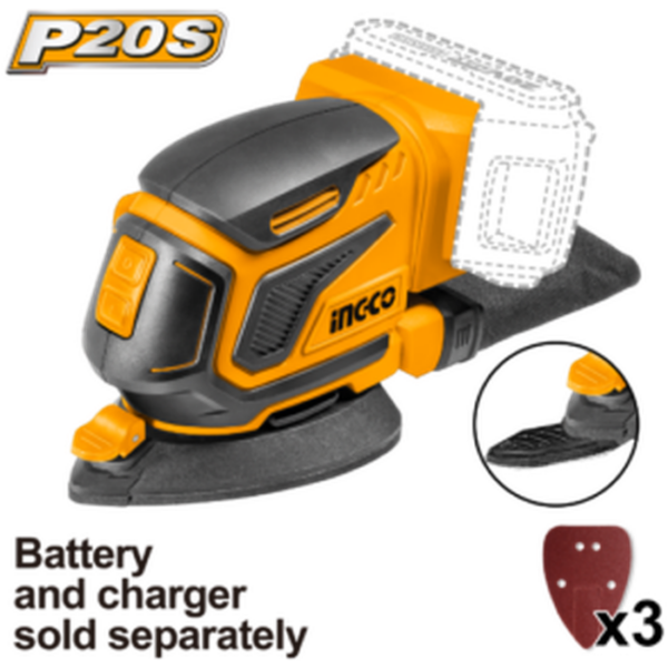 Cordless Palm Sander INGCO 20V