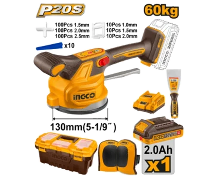 Cordless_Tile_Vibration_Machine_INGCO_20V_860x700 Cordless Tile Vibrator INGCO 20V - Image 1