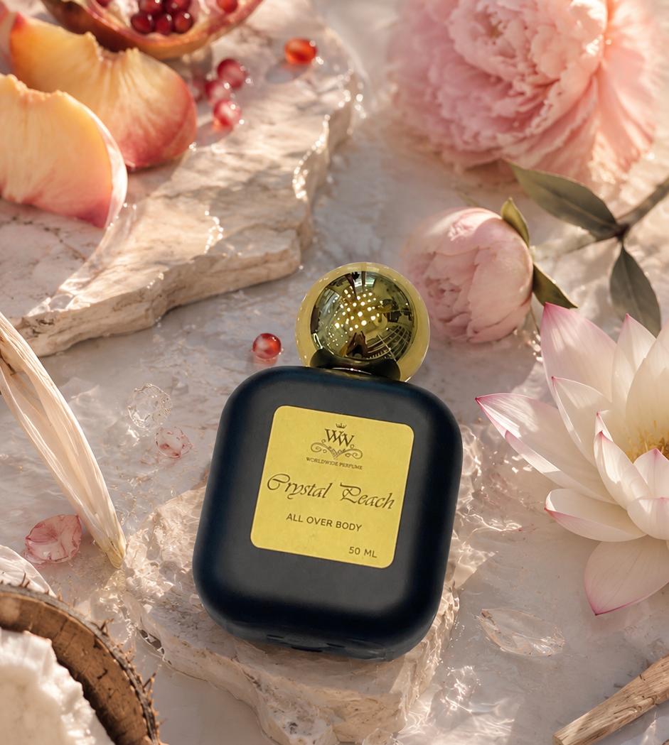 CrystalpeachAlloverbody50ML Crystal peach All over body