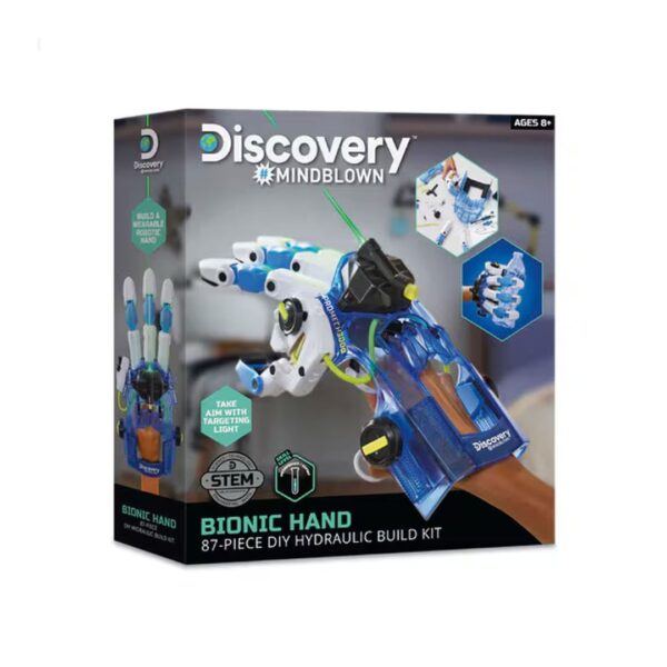 Discovery Bionic Hand 87-Piece DIY Hydraulic Build Kit