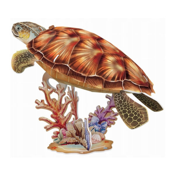 Cubic Fun National Geographic 3D Puzzle Sea Turtle (31 Pieces)