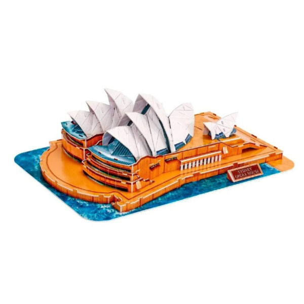 Cubic Fun National Geographic 3D Puzzle Sydney Opera House (85 Pieces)