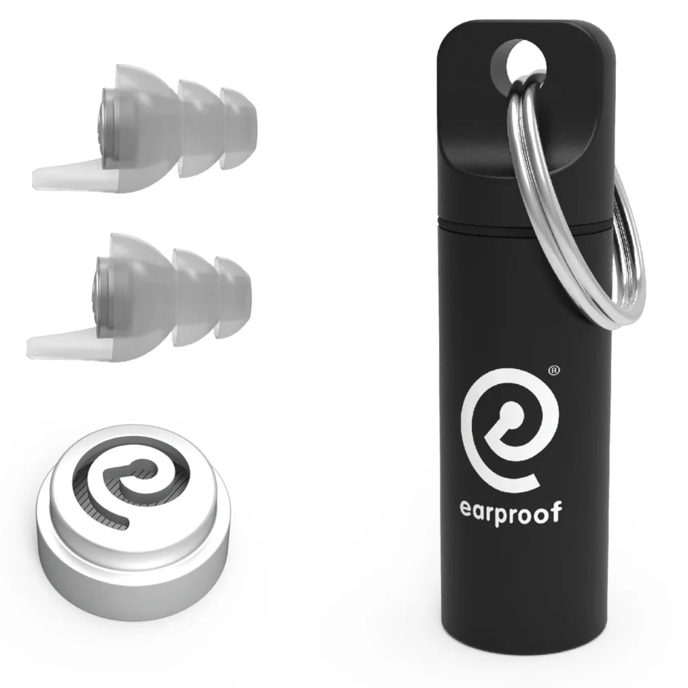 EP-CONCERT-PLATINUM__3 Earproof Concert Platinum Earplugs 15 dB with Container