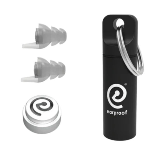 Earproof Pro Platinum Earplugs 15 dB with Container