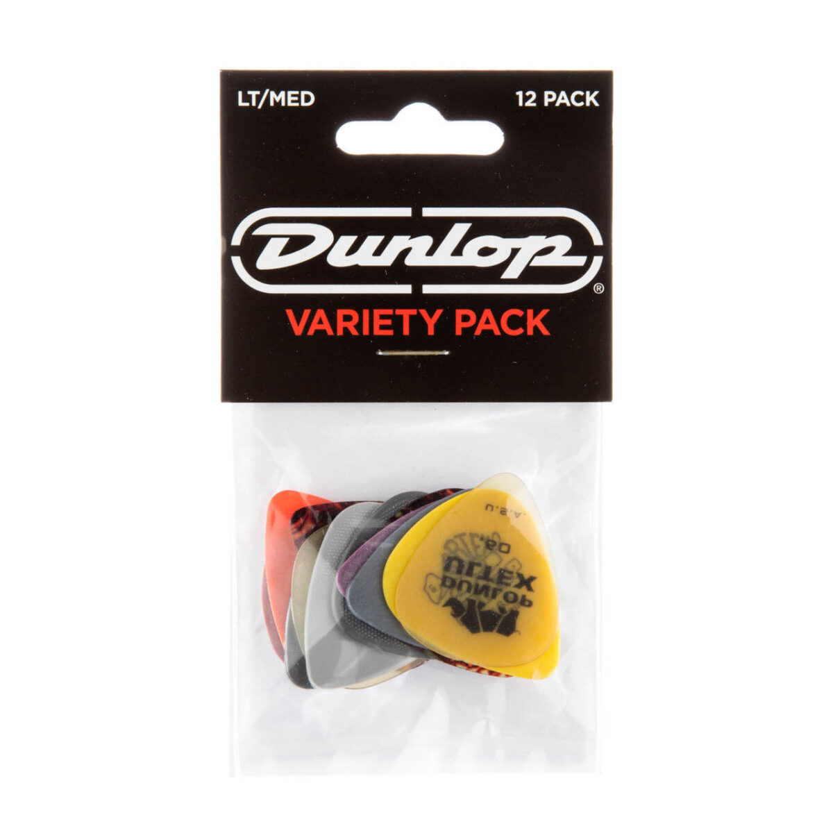 GUITARPICKLT_MDVARIETYPACK-12PACK Dunlop LT/MD Variety Pack - 12 Pack