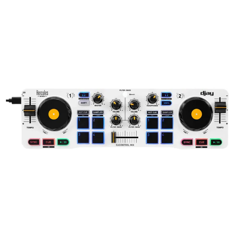 HCL-DJCONTROL-MIX-WWD_Top Hercules DJControl Mix Worldwide Wired DJ Controller