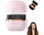 Wireless Hair Straightening Curling Comb - Image 