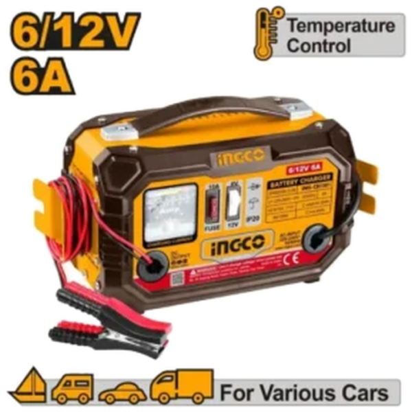 Car Battery Charger INGCO 6A