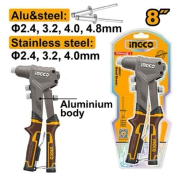 ndustrial Hand Riveter INGCO 8 Inch