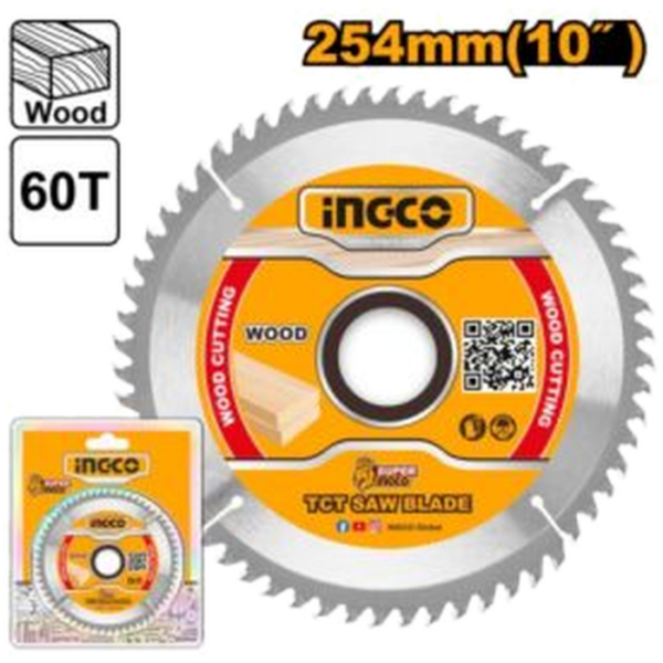 TCT Saw Blade Wood Cutting INGCO 60T