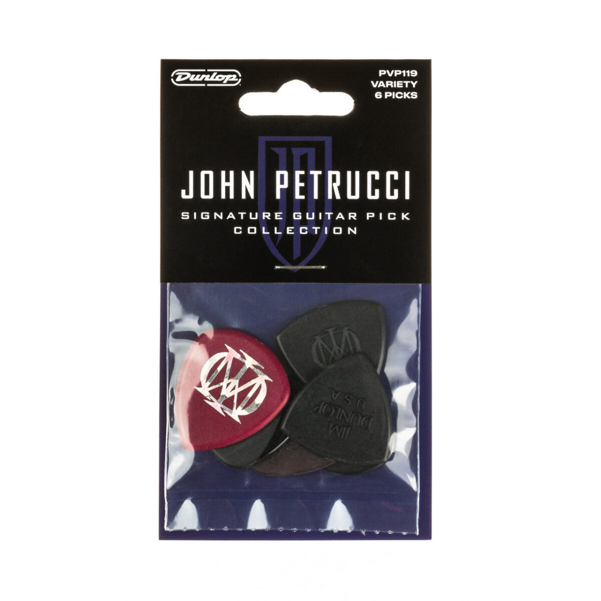 JOHNPETRUCCISIGNATUREPICKVARIETYPACK-6PACK John Petrucci Signature Pick Variety Pack - 6 Pack