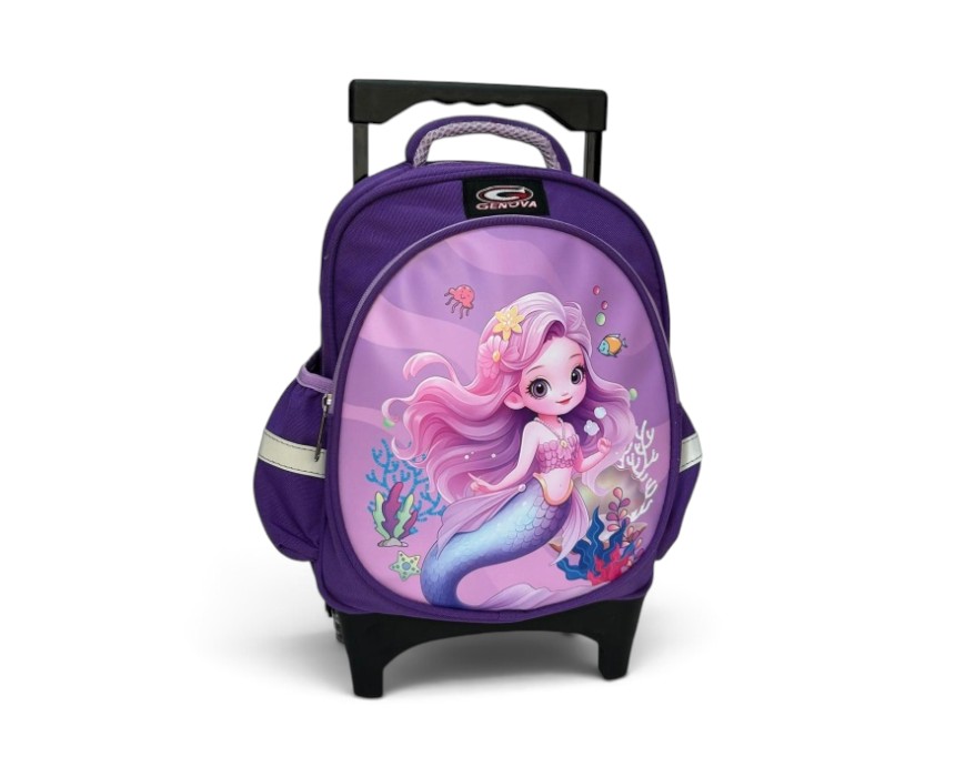 Kids-Mini-Backpack-Trolley-Mermaid-1.jpg Kids' Mini Backpack Trolley Mermaid - Image 1
