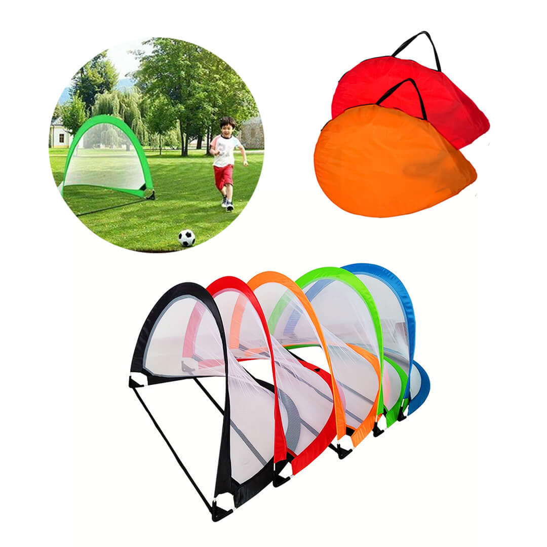 Kids-Portable-Pop-Up-Soccer-Goal-Net-7.jpg Kids Portable Pop-Up Soccer Goal Net - Image 1
