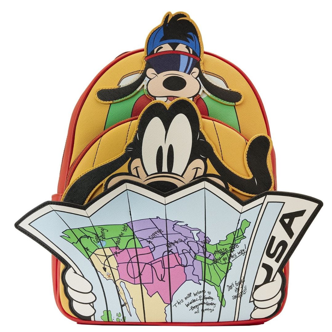 LF-WDBK3204 Loungefly Disney Goofy Trip Mini Backpack