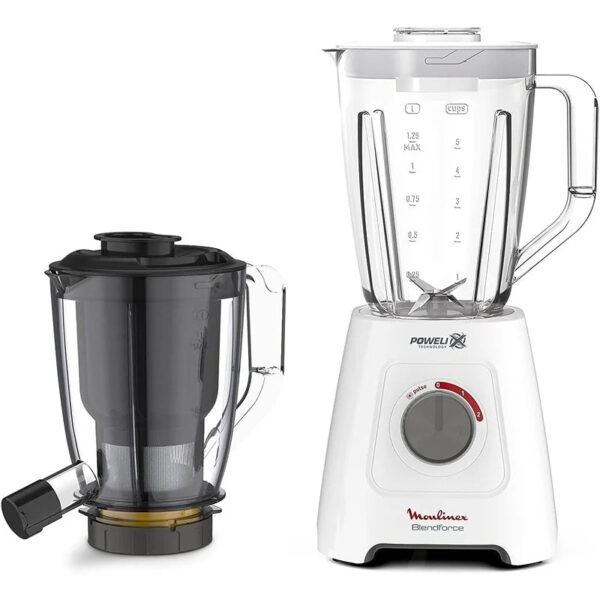 Blender Force – 600W, 2L + Juicer Attachment