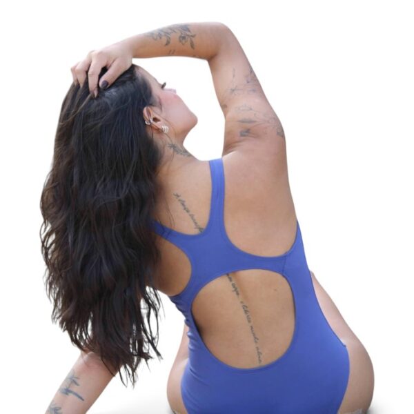 Nadador Blue Women's Sports Swimsuit