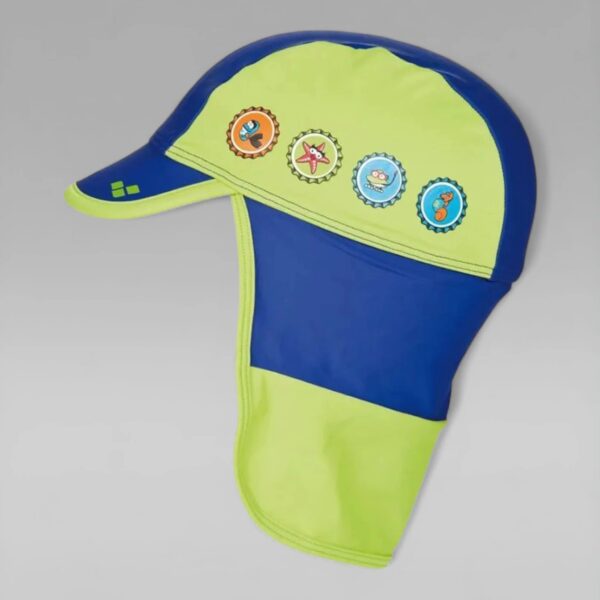 Arena Kids UV Sahara Swim Cap Water Tribe Crown 2-5 Yo