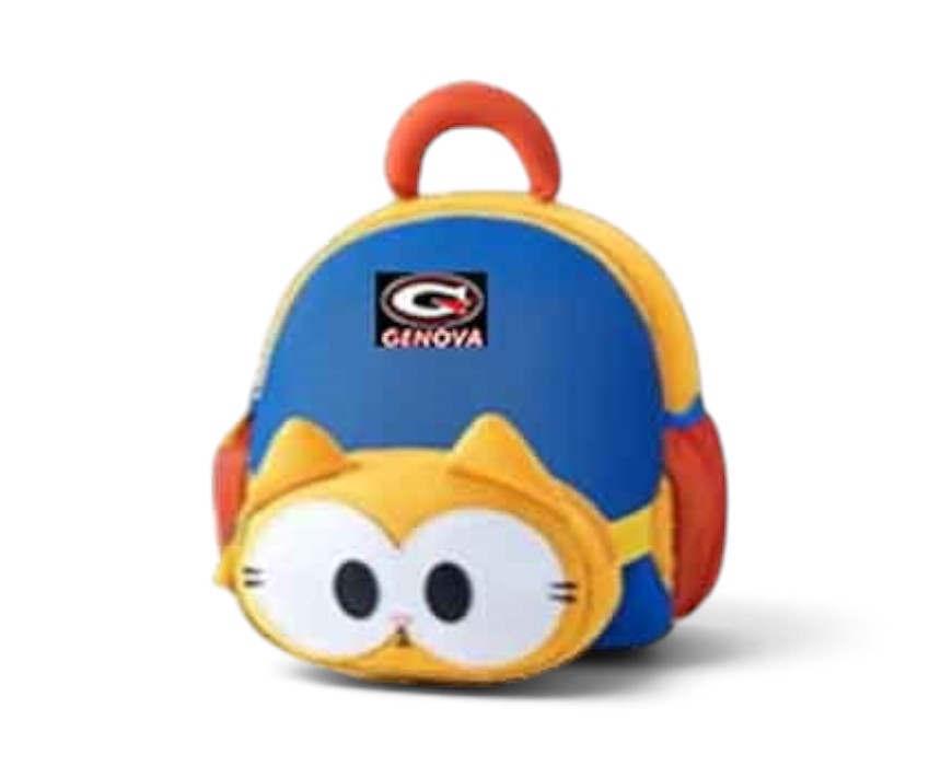Plush-Cartoon-Daypack-Blue-1.jpg Plush Cartoon Daypack Blue - Image 1