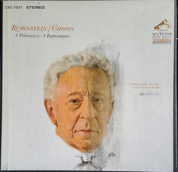 Rubinstein – Chopin: 8 Polonaises & 4 Impromptus 2×12" Vinyl