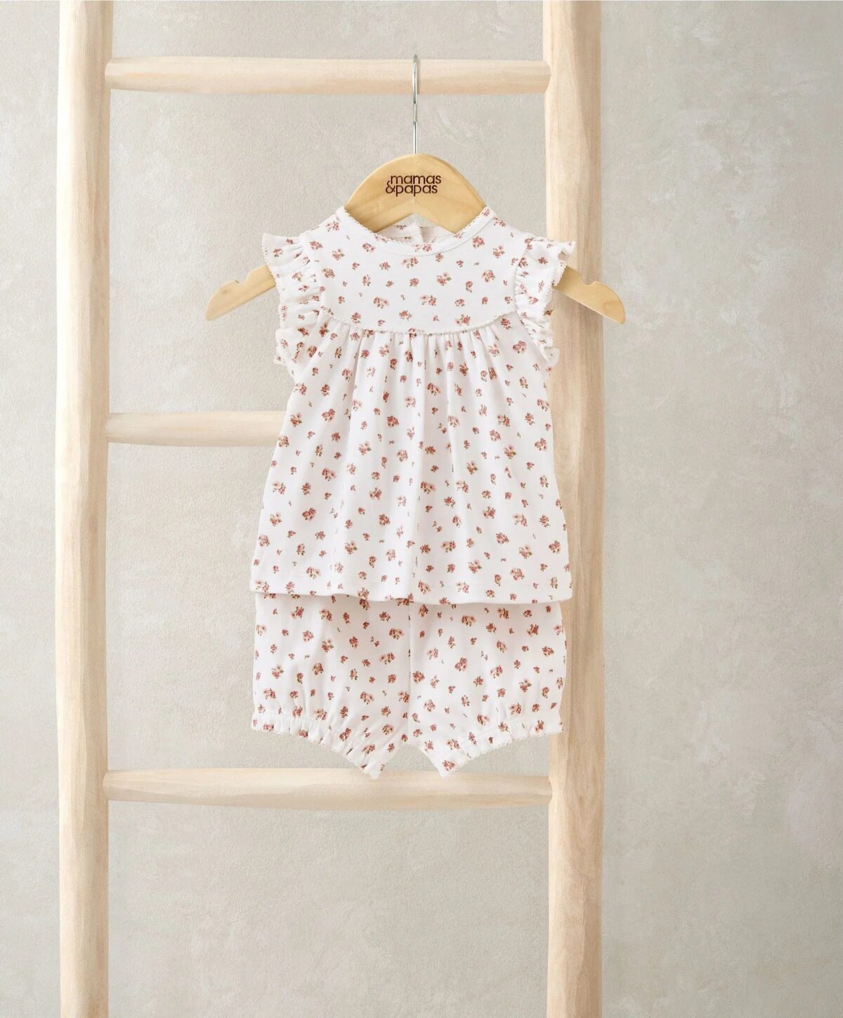 S105N5EB4_cf02dfc4-d4b2-4c80-94ab-99ceef57c6bb Rose Print Short Pyjamas