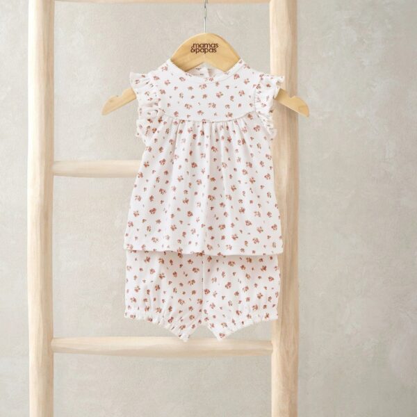Rose Print Short Pyjamas