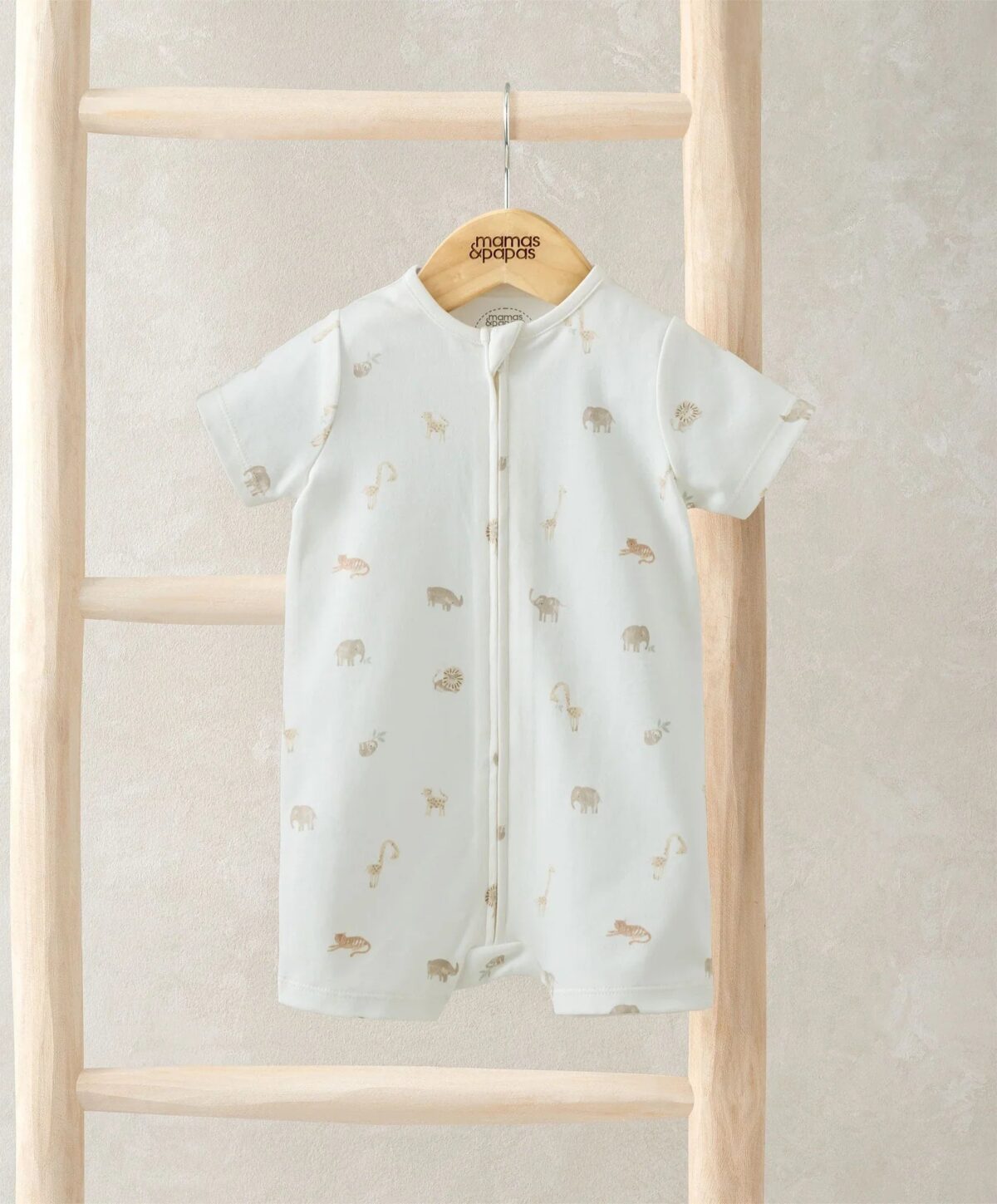 S536J4QB2_3779091a-9e2f-4ccd-8ac3-548e2515cd8d Safari All Over Print Shortie Romper