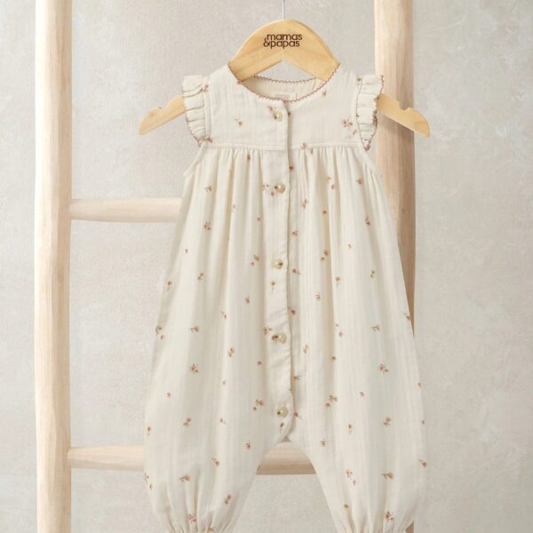 Frill Shoulder Romper