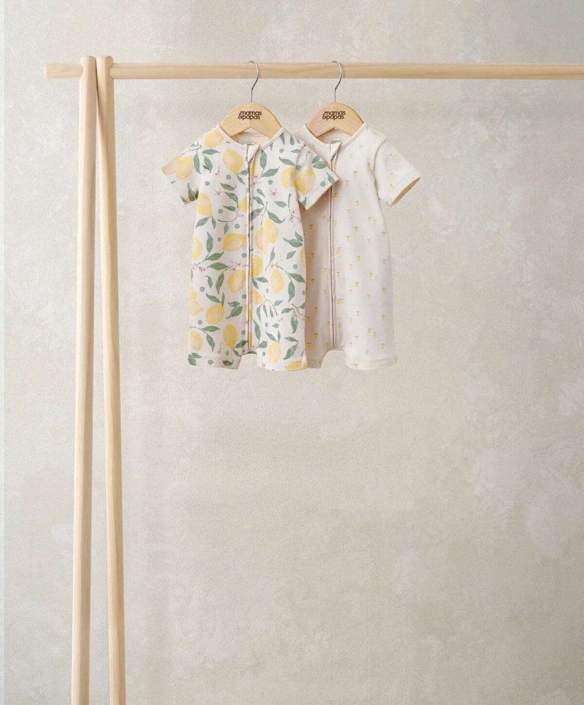 Lemon Rompers (Pack of 2)