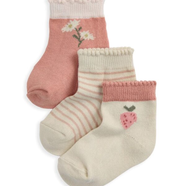 Pink Socks (Pack of 3)