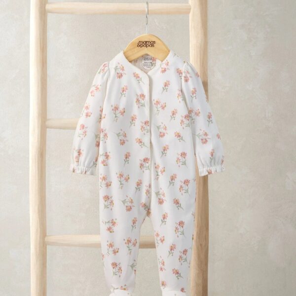 Watercolour Daisy Sleepsuit