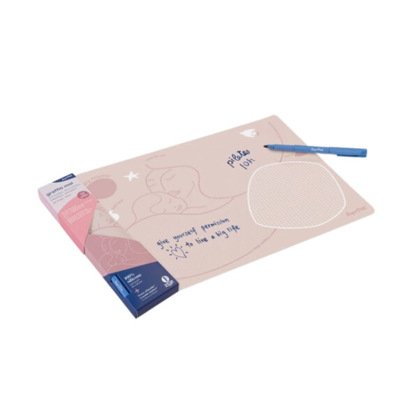 Coloring Mat (5 Erasable Markers - Mum)