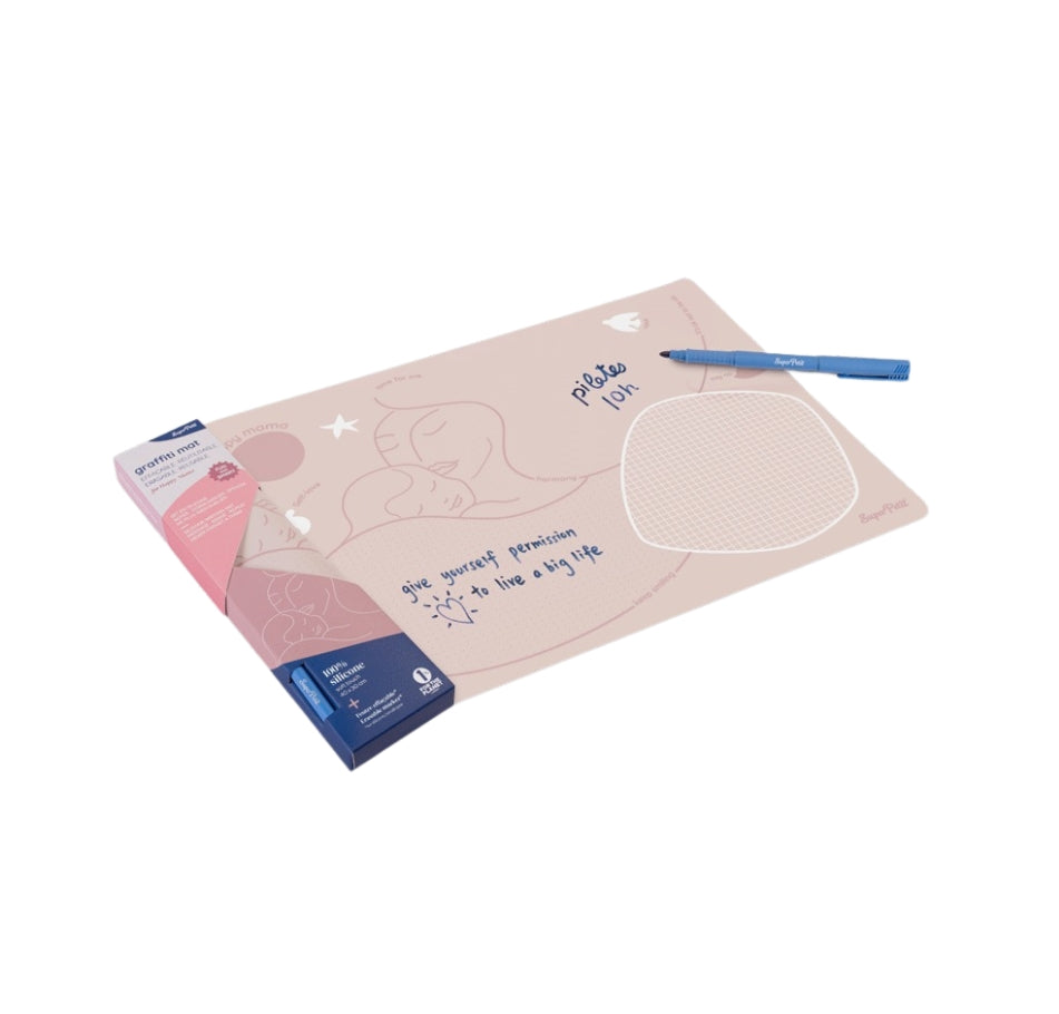 SMATFAMILYMUM005_e87cc7a7-4566-456d-8a04-89ee39bc43ef Coloring Mat (5 Erasable Markers - Mum)