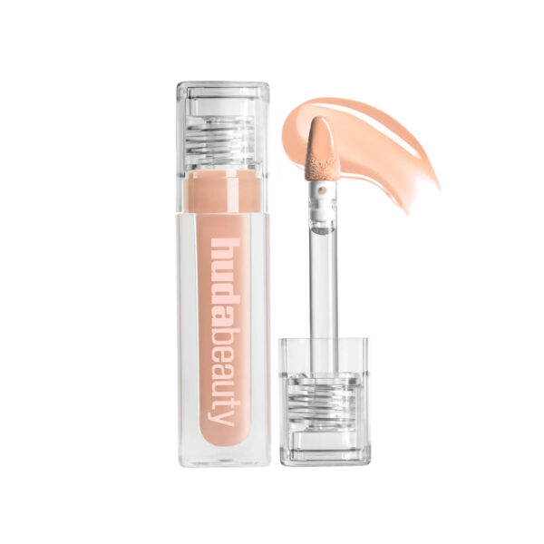 Huda Beauty Faux Filler Extra Shine Lip Gloss (lightclear)