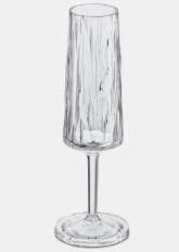 Champagne Flute Crystal Clear, 180ml, CLUB NO. 14