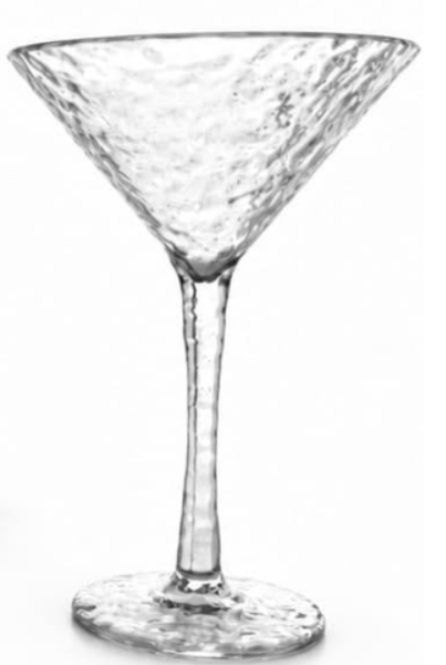 Outdoor Martini Glass 220ml – CLEAR