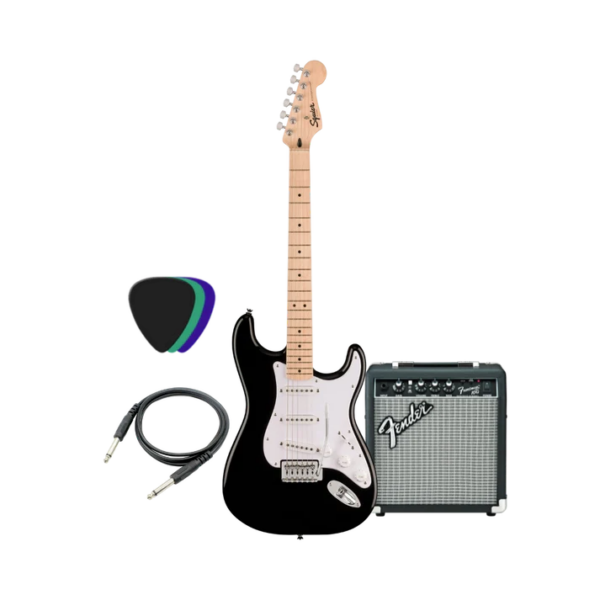 Fender's Squier Sonic Electric Guitar Bundle (Multiple Colors Available)