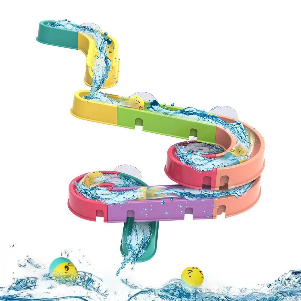 TJVsHfa5521257439431e95c955029f14756cK.jpg Baby Bath Water Ball Track Sliding Toy - Image 1