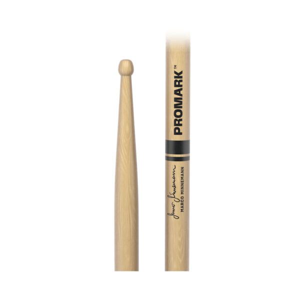 Promark TX721W 721 Marco Minnemann Lacquered Hickory Wood Tip Drumsticks