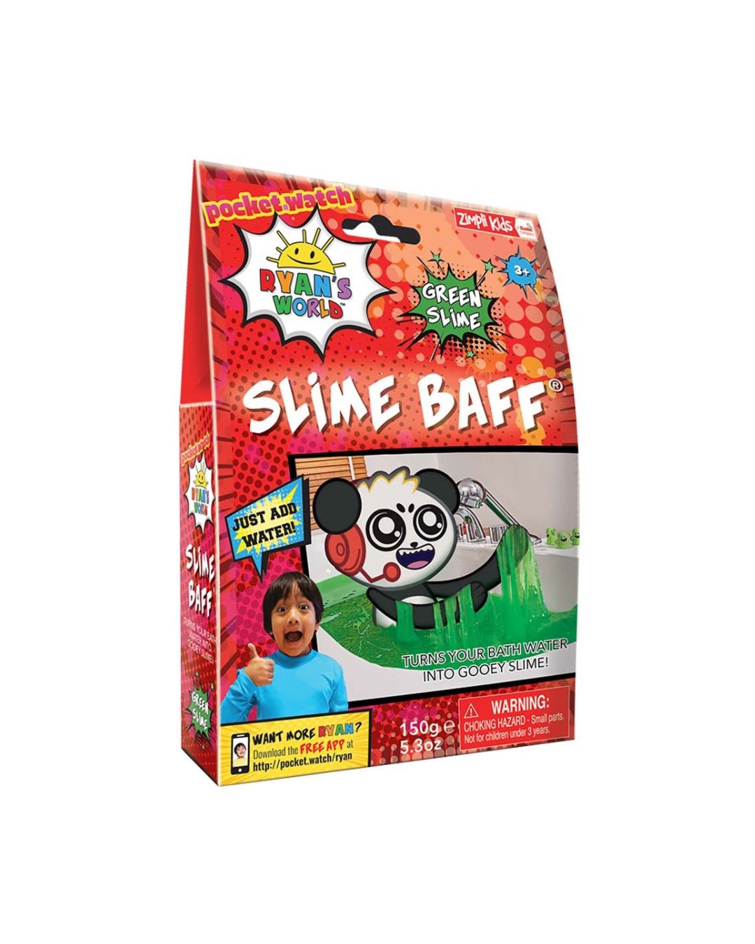 Ryan's World Slime Baff- Vibrant Green