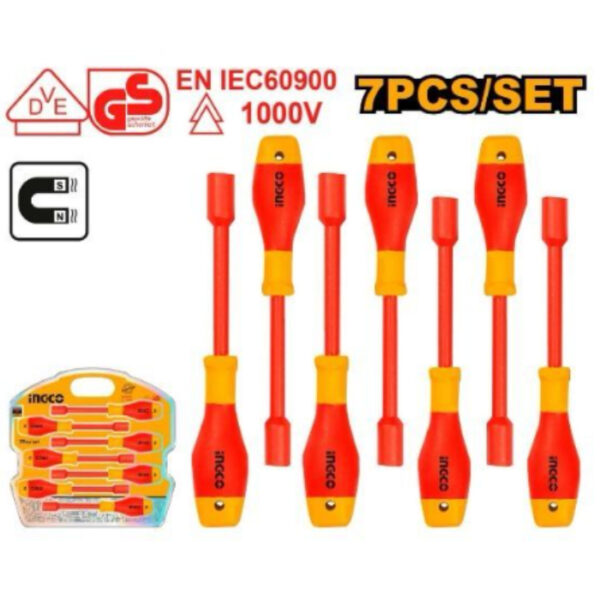 Insulated Nut Driver Set INGCO 7PCS