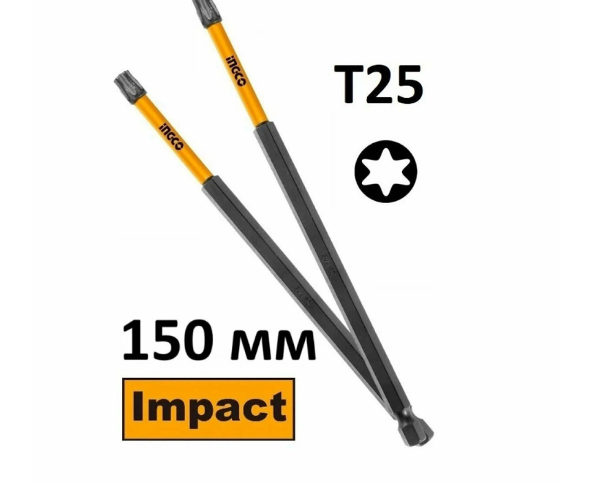Untitled design (15) Impact Screwdriver Bit Long INGCO - Image 1